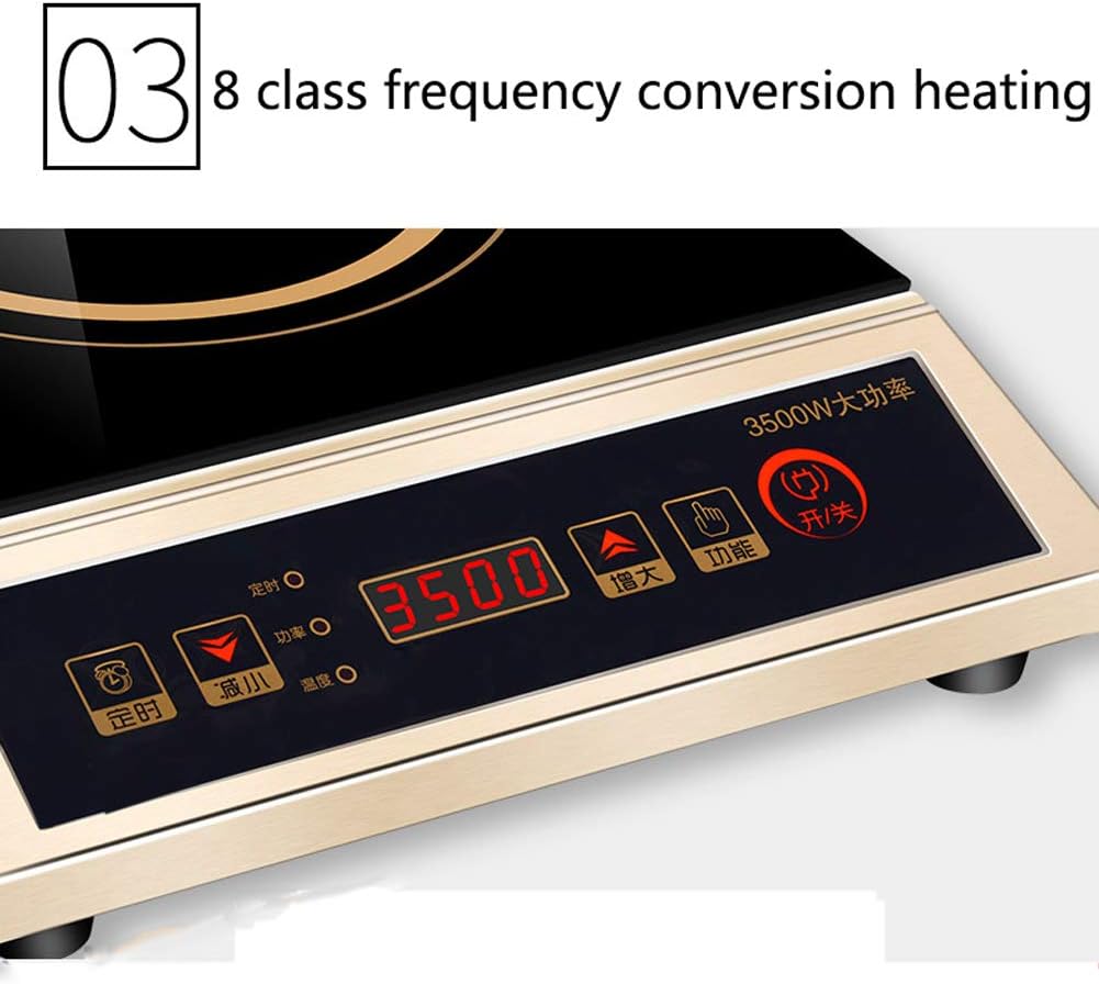 Professional Portable Induction Cooktop 3500W Household Waterproof Electromagnetic Induction Cooker for Restaurants and Catering Events