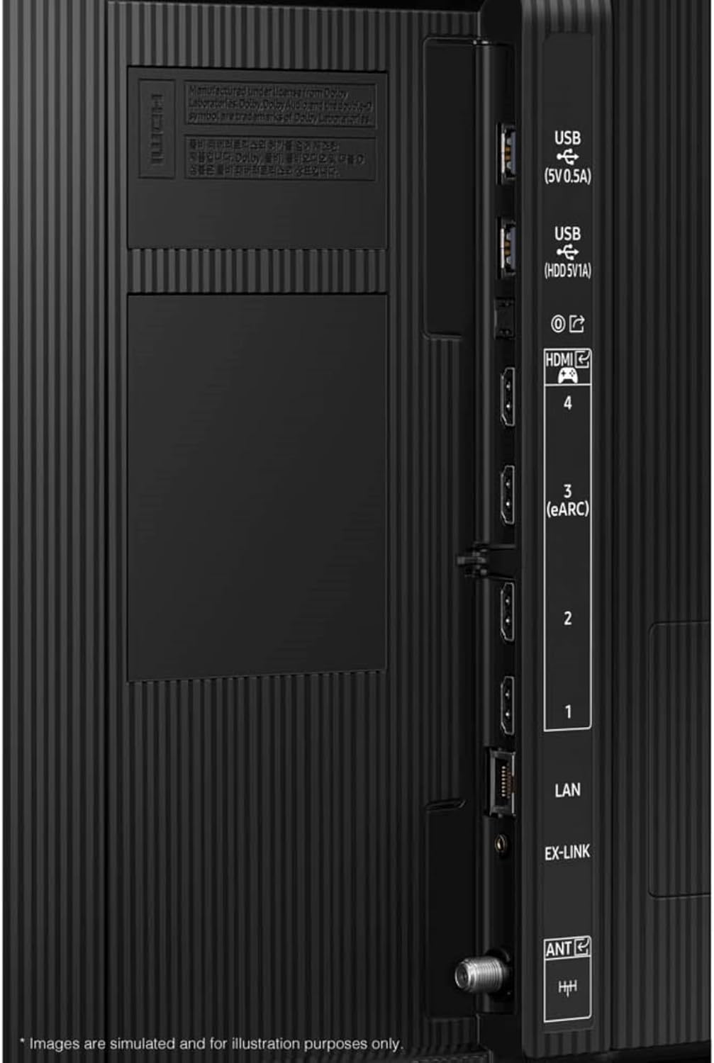 Samsung QN75QN80FAFXZA 75 Inch Neo QLED QN80F Series Supreme UHD 4K TV with an AudioQuest G8 8-Outlet USB-A/USB-C AC Power Surge Protector (2025)