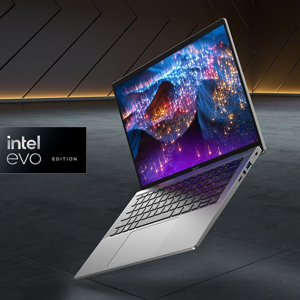 acer Swift Go 14 Intel Evo Thin & Light Laptop | 14' 1920 x 1200 Touch Display | Unlock AI Experiences | Intel Core Ultra 7 Processor 155H | Intel ARC | 16GB LPDDR5X | 512GB SSD | SFG14-72T-718K