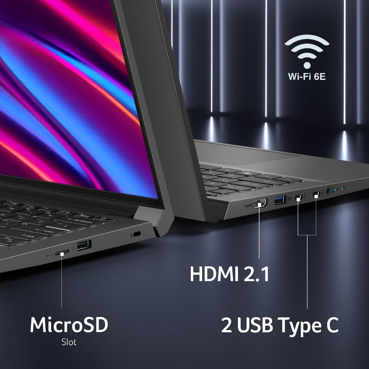 Acer Swift X 14 Laptop | 14.5' OLED 2880 x 1800 120Hz Calman Verified | Unlock AI Experiences | Intel Core Ultra 7 Processor 155H | NVIDIA GeForce RTX 4060 | 16GB LPDDR5X | 1TB SSD | SFX14-72G-77NJ