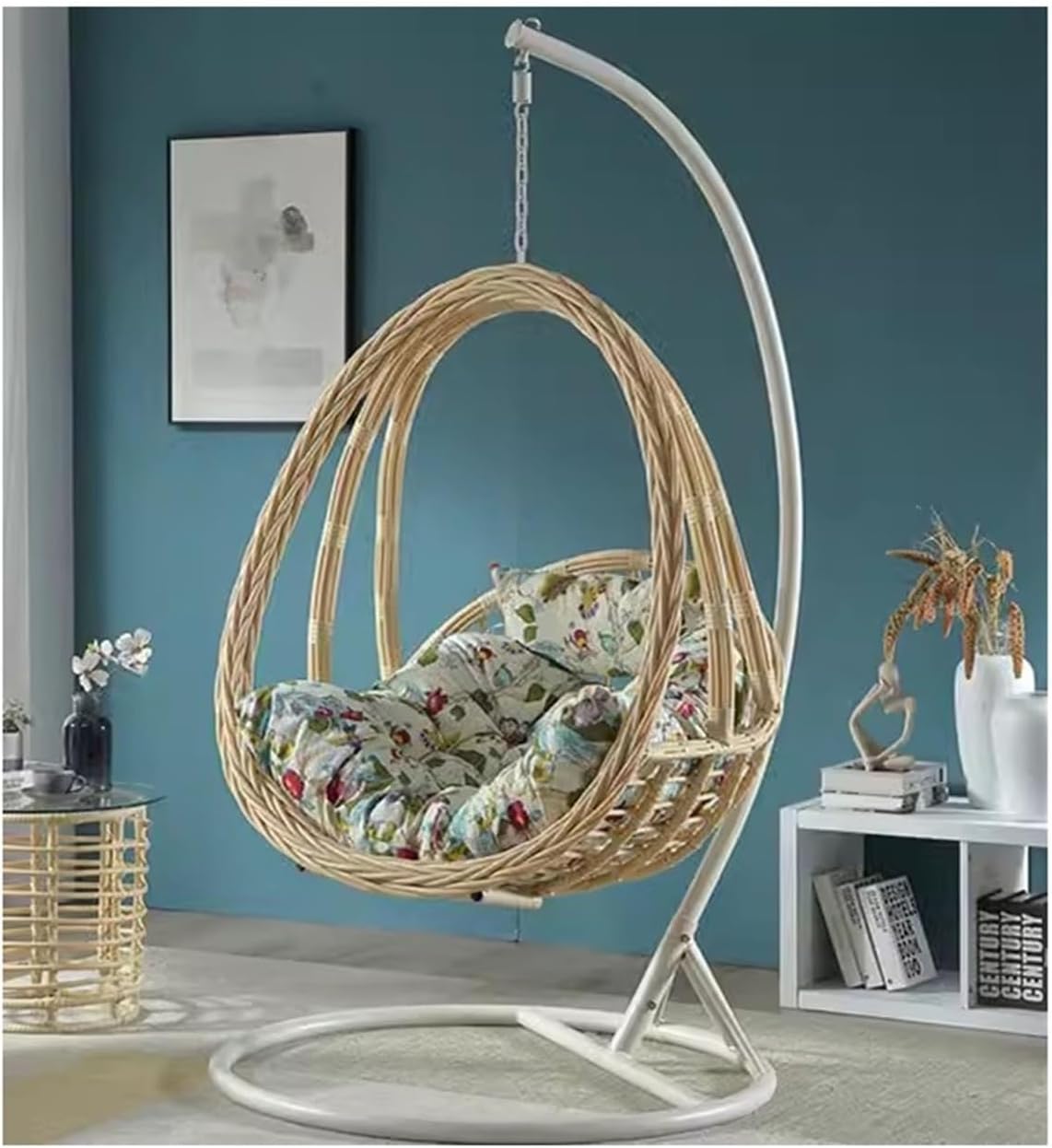 Wicker Chairs Iron Art Thickened Hanging Chairs Household Balconies Hanging Baskets Indoor Swings Hammocks Hanging Chairs Lounge Chairs Rocking Chairs and Lounge Chairs Patio Chair