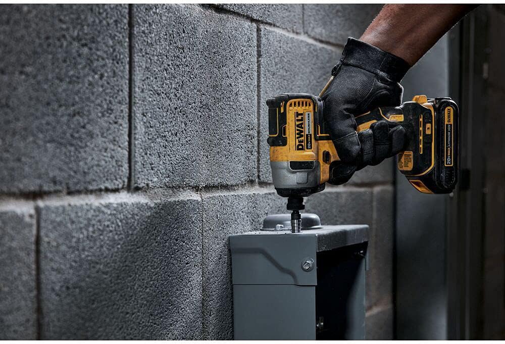 DEWALT 20V MAX Cordless Impact Driver Kit, Brushless, 1/4' Hex Chuck, 2 Batteries and Charger (DCF787C2)