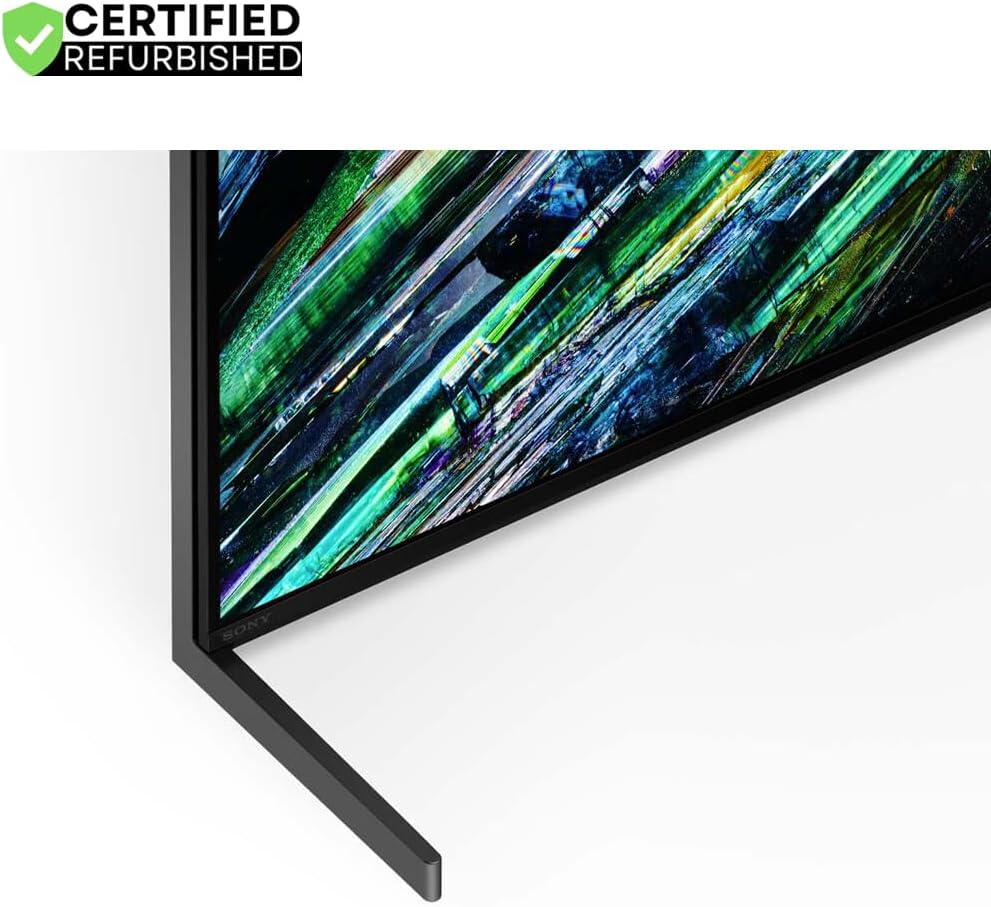 Sony XR77A95L BRAVIA XR A95L 77 inch QD-OLED 4K HDR Smart TV 2023 (Renewed) Bundle with 2 YR CPS Enhanced Protection Pack