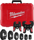 Milwaukee 1/2 Inch - 2 Inch CTS-V Pivoting Press Ring Kit for M18 FORCE LOGIC Press Tools