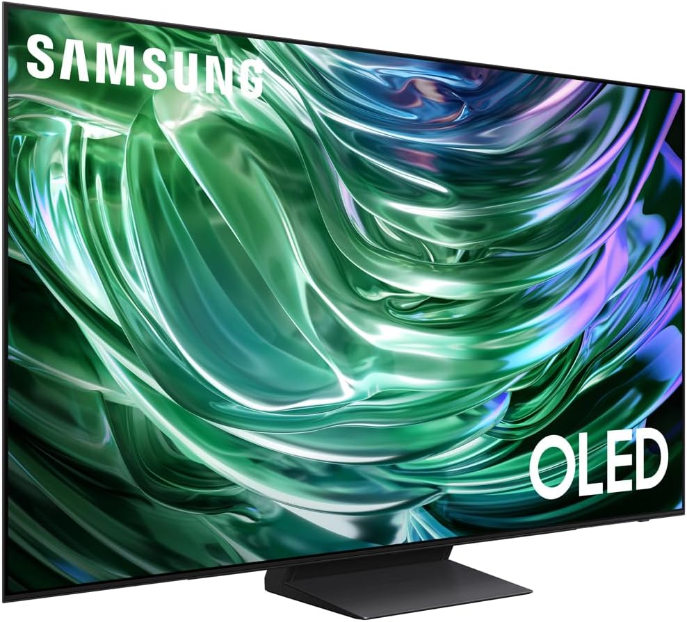 Samsung QN48S90DA 48 Inch OLED 4K Smart TV (2024) Bundle with and Movie Streaming and Deco Gear 2X 4K HDMI 2.0 Cable & CPS Exclusive 12 Month Protection Pack Bundle (BEACH-CPS-261500)