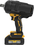 DEWALT 20V MAX XR 3/4 Inch Cordless Impact Wrench Kit with POWERSTACK Battery and Charger (DCF964GH1)