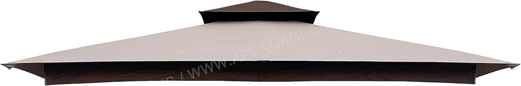 APEX GARDEN Replacement Canopy Top for 8' x 8' Gazebo #L-GZ375PST, L-GZ375PST-3