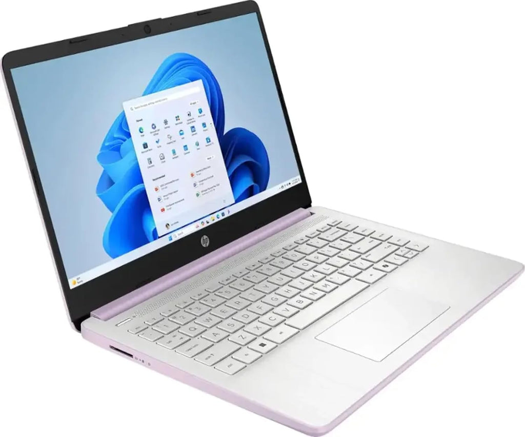 HP 2025 14-inch Student Laptop - Win 11 Pro & 1-Year Office 365 • Intel Quad-Core (Beats N4120) CPU • Wi-Fi 6 • Copilot AI • 16G RAM • 128G UFS + 256GB SD Card • Thin & Light Laptop • w/Accessories