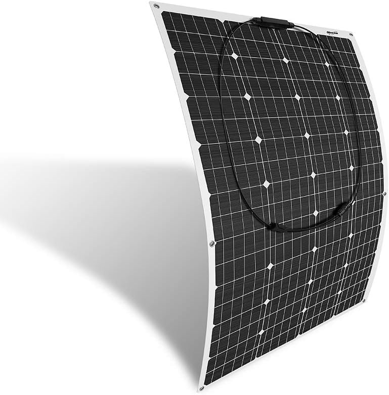 1000W Wind Solar Generator Kit : 400W Wind Turbine and 6PCS 100W Semi-Flexible Solar Panels Charger &Accessory for 12V 24V Roof Car Uneven Surfaces (1000W Wind Solar Kit)