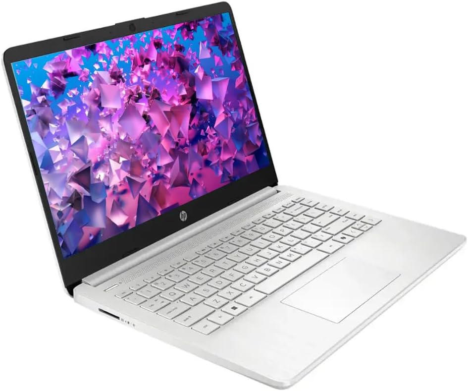 HP Ultra-Portable Laptop for Student and Business - 14' HD Display • Intel 4-Core N150 • Windows 11 Pro • 1-Year Microsoft Office 365 • 32GB RAM • 128GB UFS + 256GB MicroSD • Silver