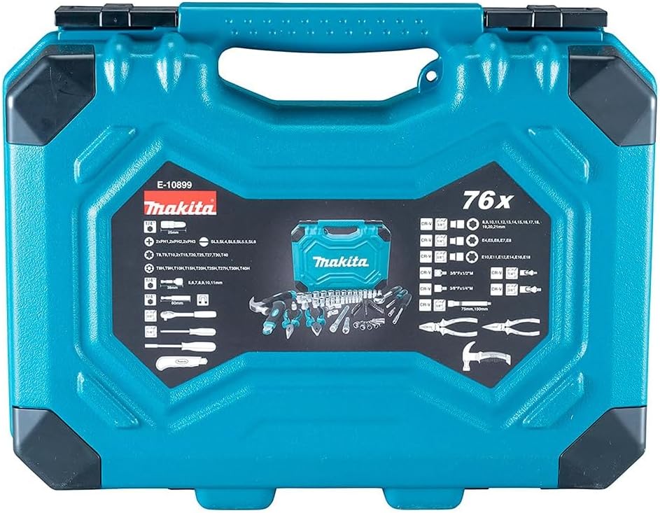 Makita E-10899 76 Piece Hand Tool Set