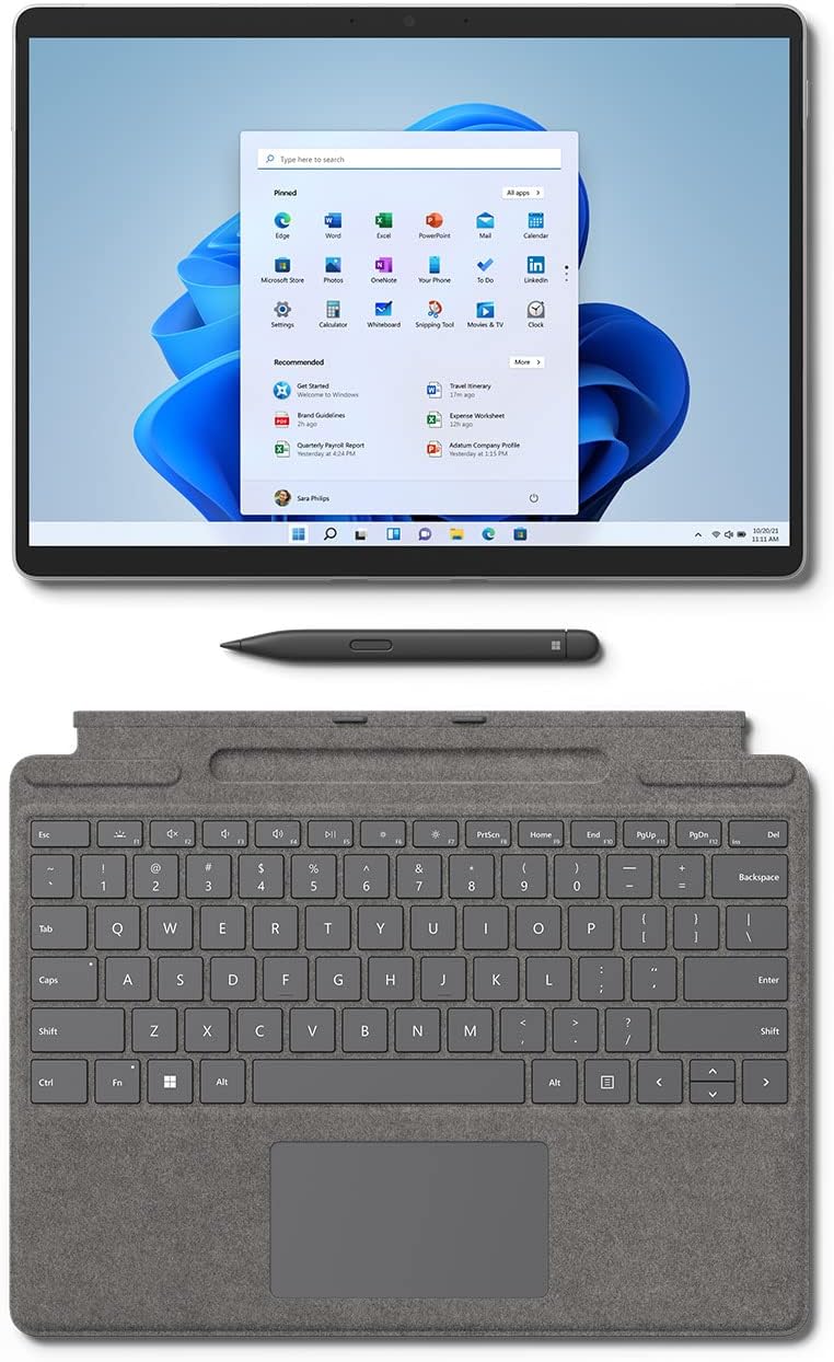 Microsoft Surface Pro 8 - 13' Touchscreen - Intel® Evo Platform Core™ i7 - 16GB Memory - 1TB SSD - Device Only - Platinum (Latest Model)