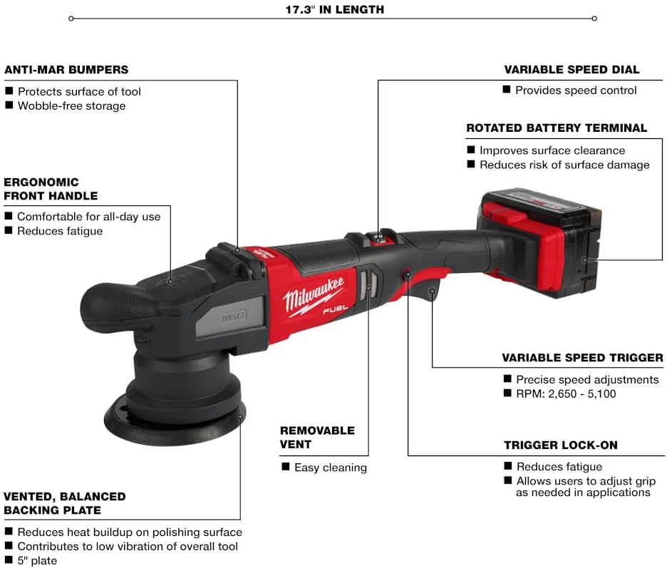 Milwaukee Electric Tool M18 Fuel 15mm 5' Random