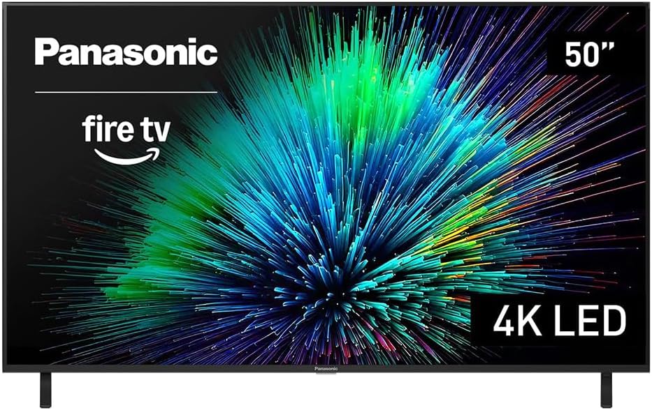 Panasonic TV-50W70BP W70 Series 50 inch LED 4K Ultra HD Smart Fire TV Bundle with 2X HDMI 2.0 Cable, TV Wall Mount, 6-Outlet Surge Adapter, Theater Essentials and Exclusive 26 Month Protection Pack