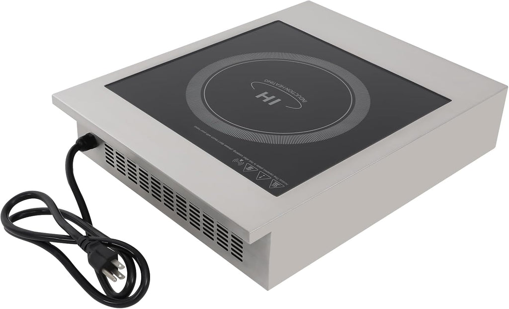 Commercial Induction Cooktop, 110V Induction Cooktop, Portable Induction Cooktop With LED Display,For Home Kitchens, Backyard Cooking, Motorhomes