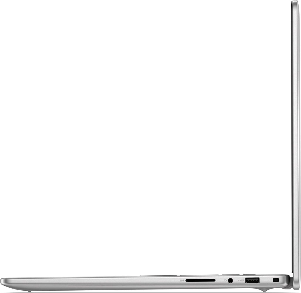 Dell 2025 Personal Laptop | 16 DC | 16' 1920x1200 Touch IPS | Intel 10-Core 5 120U | Intel Graphics | 8GB DDR5 | 512GB SSD | Win11 Home | Wi-Fi 6E - BT 5.2 - Backlit KB - 1080p Camera - Silver