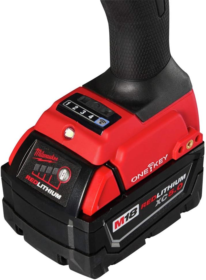 Milwaukee 2865-22 M18 FUEL 7/16 in. Hex Utility High-Torque Impact Wrench with ONE-KEY Kit