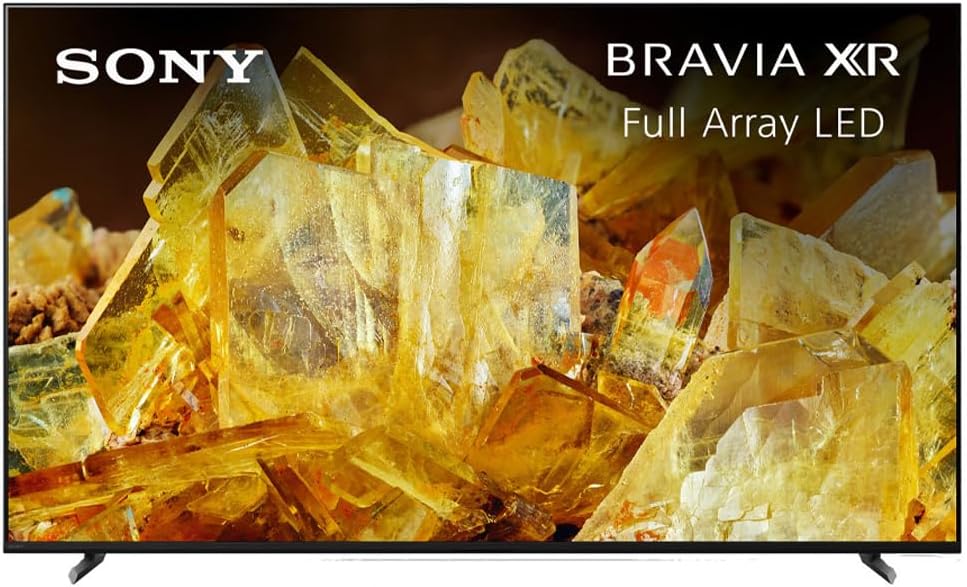 Sony XR65X90L Bravia XR 65 inch X90L 4K HDR Full Array LED Smart TV (Renewed) Bundle with 2 YR CPS Enhanced Protection Pack