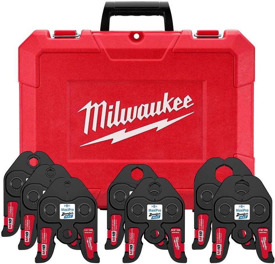 Milwaukee 1/4 Inch - 1-1/8 Inch ZoomLock MAX Press Jaw Kit for M18 FORCE LOGIC Press Tools