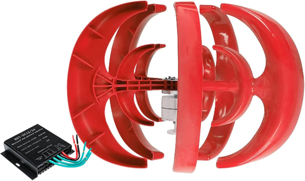 New Energy Wind Generator 3000W Vertical Turbine Motor Household Windmill with Mppt Controller Low Noise for Solar Power Generation System(12V-220V),220v