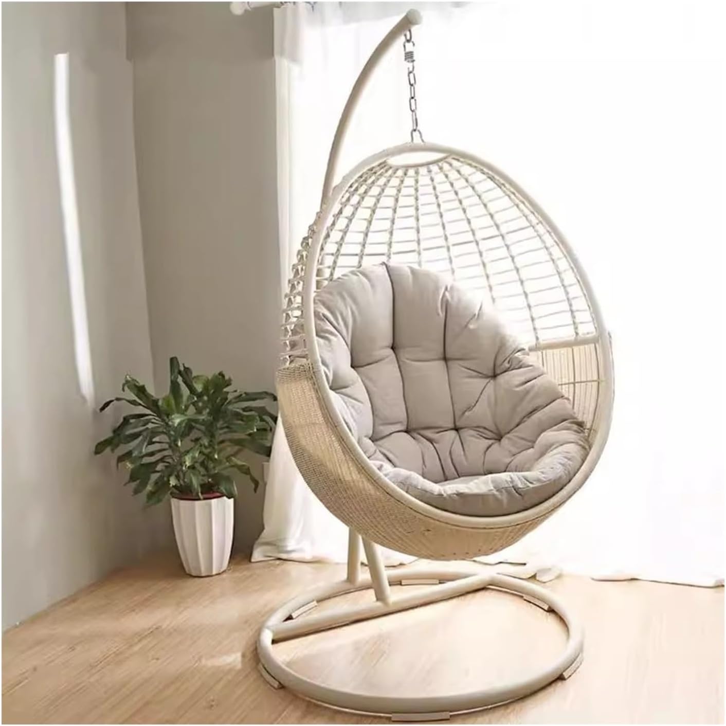 Wicker Chairs Outdoor Swings Indoor and Outdoor Bird's Nest Balcony Hanging Chairs Household Rocking Chairs Patio Chair