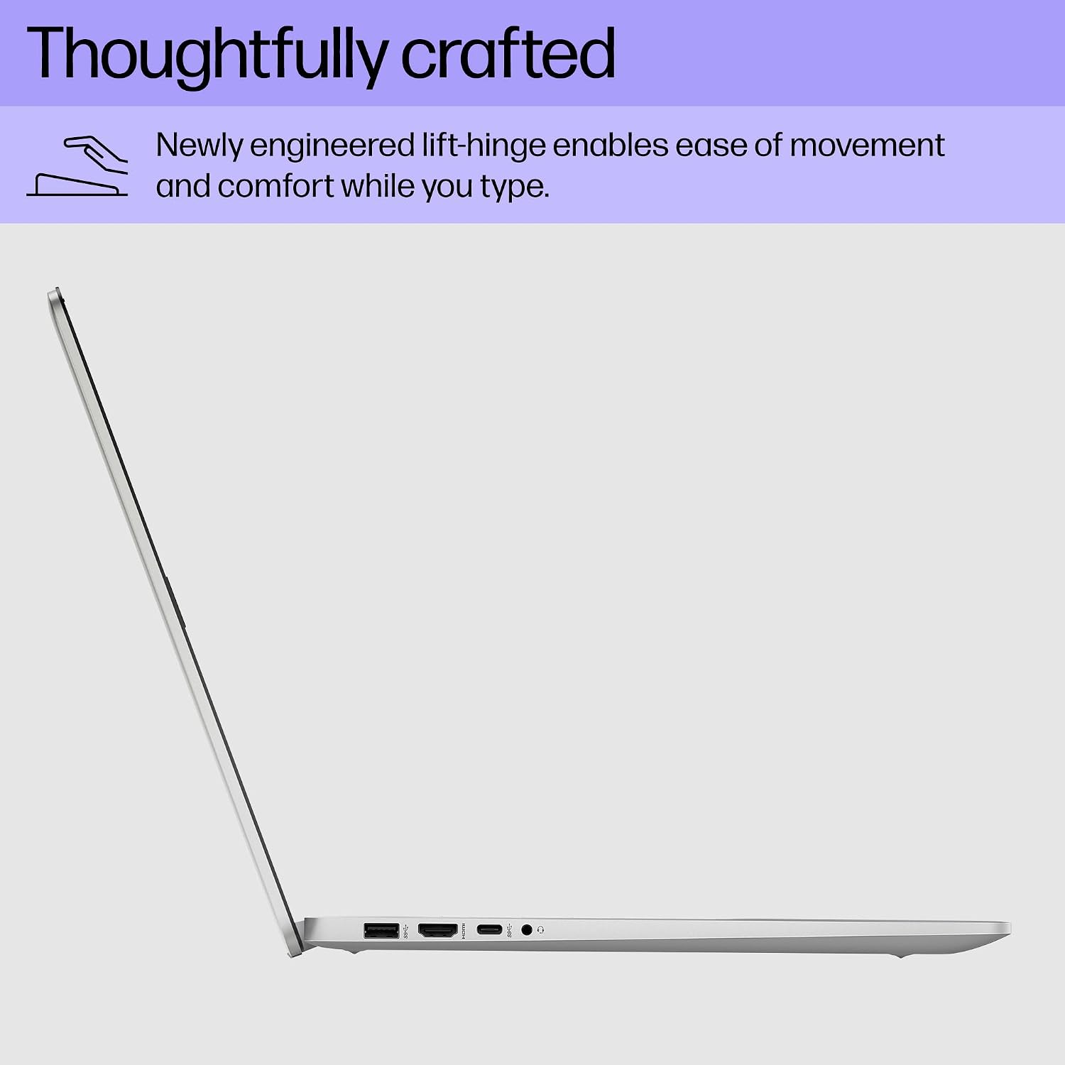 HP 17.3' Touchcreen Laptop - Backlit KB and Fingerprint Reader - Intel 13th 10-Core i5-16GB RAM, 512GB SSD - Win 11 Home and Microsoft 365 Web w/o Mouse