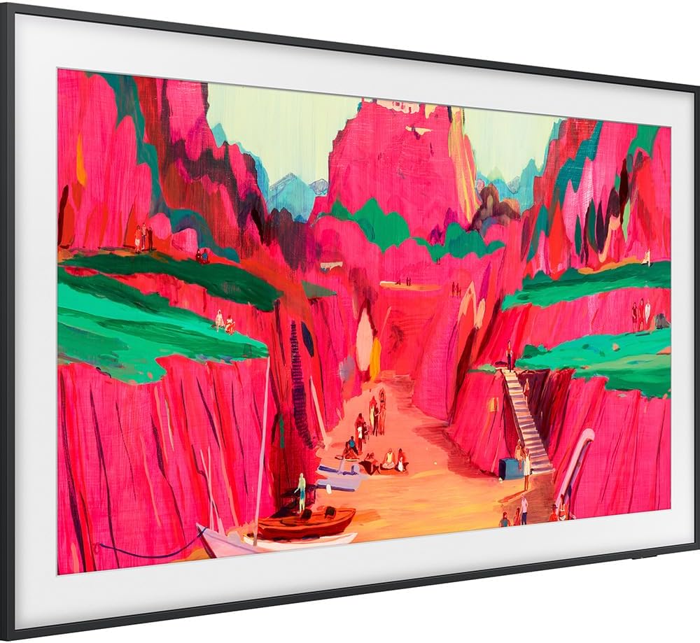 Samsung 65 inch The Frame Pro LS03FW 4K Neo QLED Mini LED Smart TV (2025) (Renewed) Bundle with Deco Gear 6FT HDMI 2.0 Cable and CPS Exclusive 26 Month Protection Pack (BEACH-CPS-26M3500)