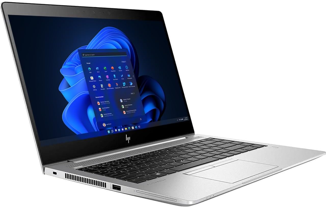 HP EliteBook 840 G6 Laptop, 14 FHD Display, Intel Core i7-8565U, 16GB RAM, 512GB SSD, Bluetooth, WiFi, Windows 11 Pro 64-Bit (Renewed)
