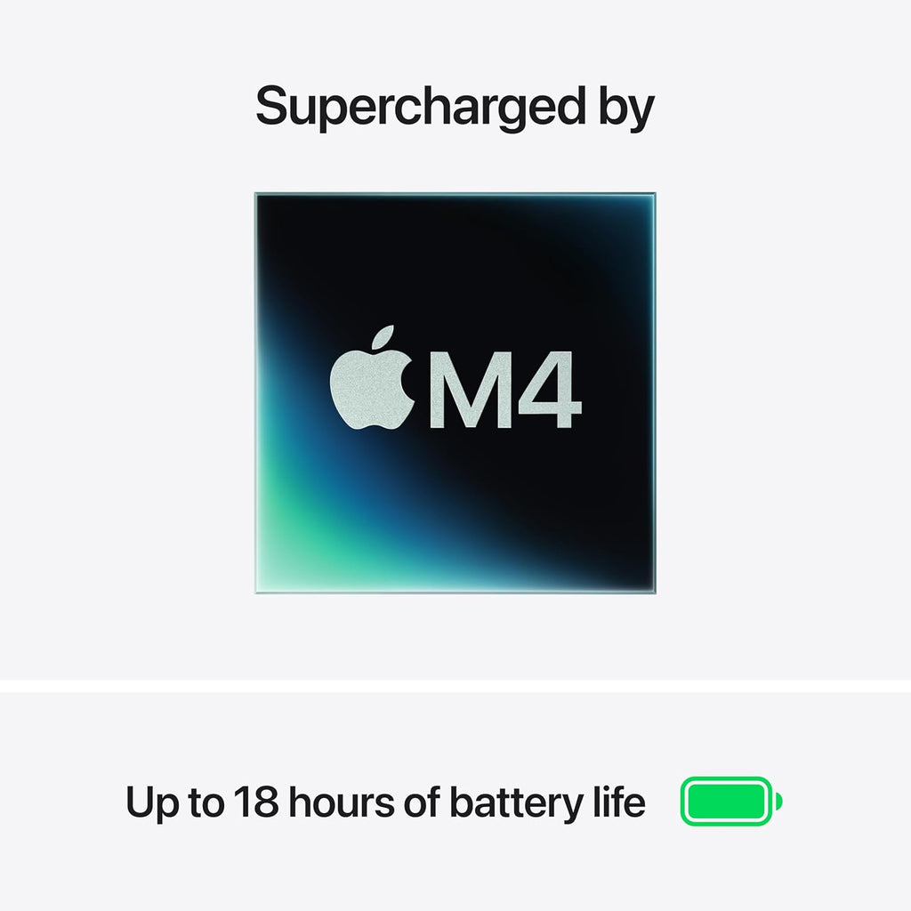 Apple 2025 MacBook Air 15-inch Laptop with M4 chip: Built for Apple Intelligence, 15.3-inch Liquid Retina Display, 24GB Unified Memory, 512GB SSD Storage, 12MP Center Stage Camera, Touch ID; Silver