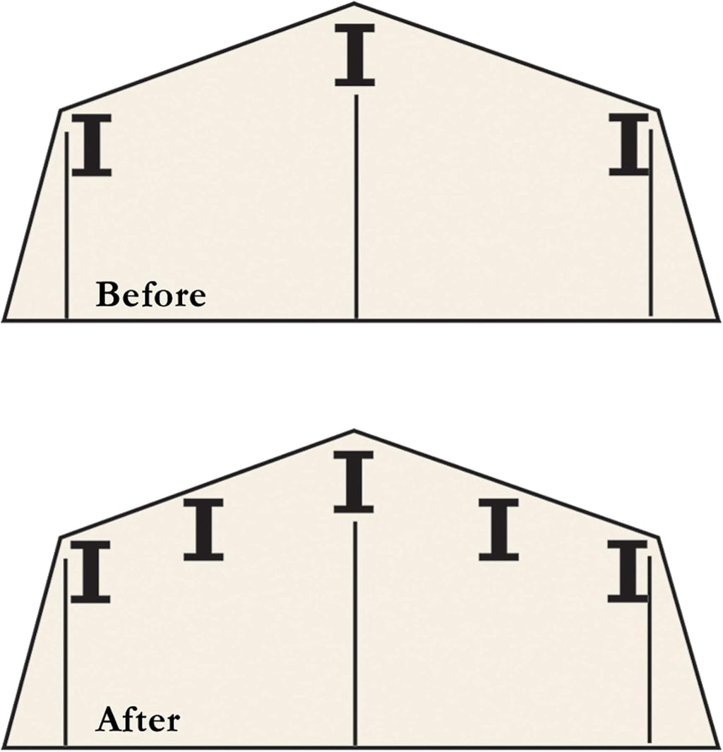 Arrow 10610 Roof Strengthening Kit for Shed Roofs, 10 by 6-Feet/10 by 8-Feet/10 by 9-Feet/10 by 10-Feet