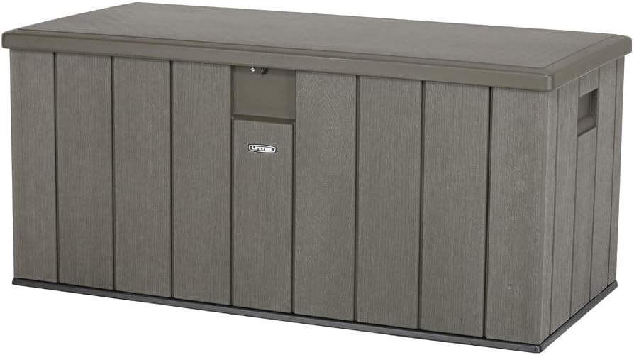 LIFETIME Outdoor Storage Box, 150 Gallon