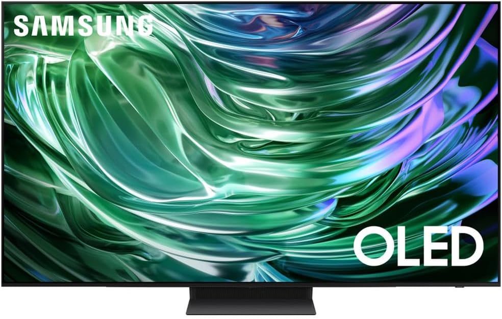 Samsung QN48S90DA 48 Inch OLED 4K Smart TV (2024) Bundle with and Movie Streaming and Deco Gear 2X 4K HDMI 2.0 Cable & CPS Exclusive 12 Month Protection Pack Bundle (BEACH-CPS-261500)