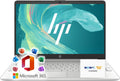 HP 15 Laptop for School, Work, and Home + Microsoft Office 365, 16GB RAM, 512GB SSD, 15.6' FHD 1080p LED Display, Copilot AI, Fast Intel Processor, HDMI, Windows 11 Pro