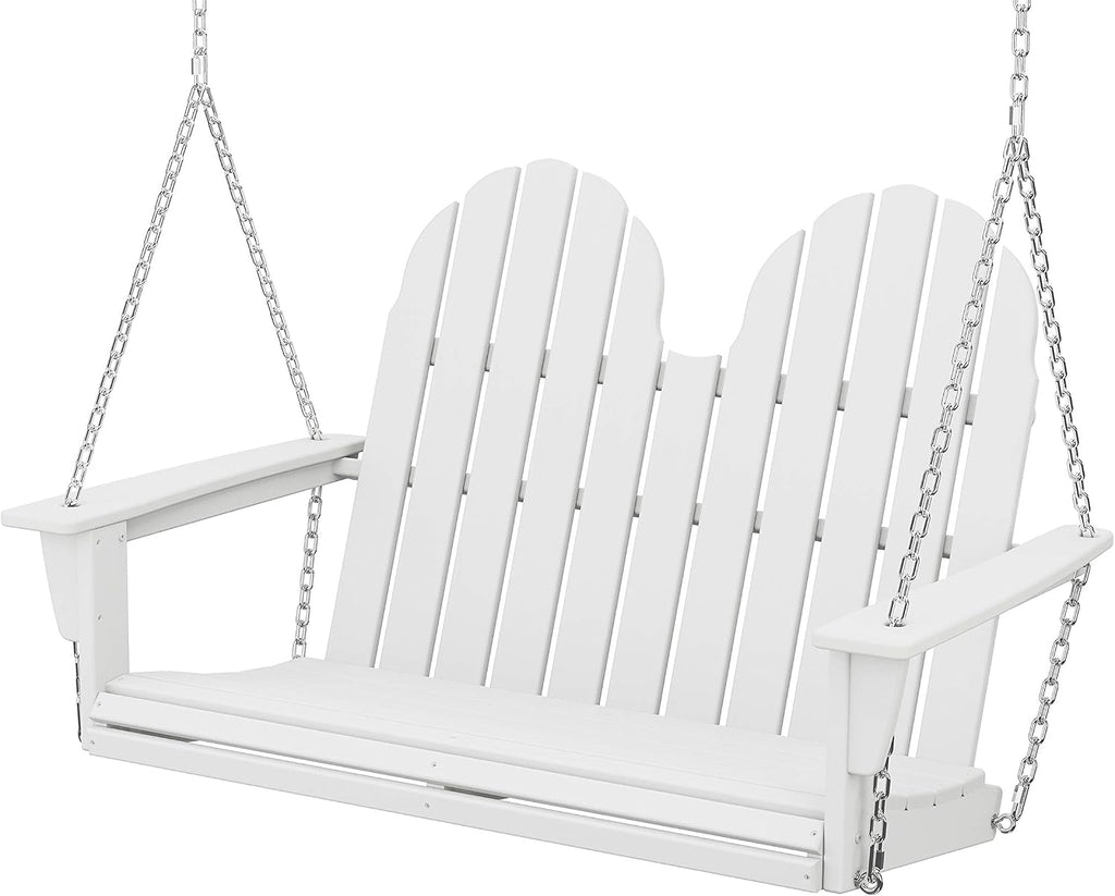 POLYWOOD® Vineyard Swing, White