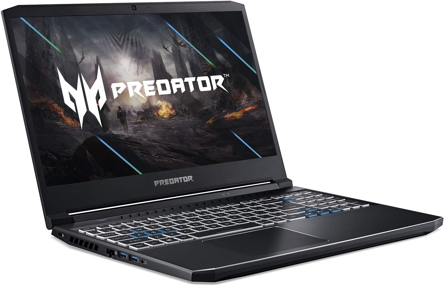 Acer Predator Helios 300 Gaming Laptop, Intel i7-10750H, NVIDIA GeForce RTX 3060 Laptop GPU, 15.6' Full HD 144Hz 3ms IPS Display, 16GB DDR4, 512GB NVMe SSD, WiFi 6, RGB Keyboard, PH315-53-71HN