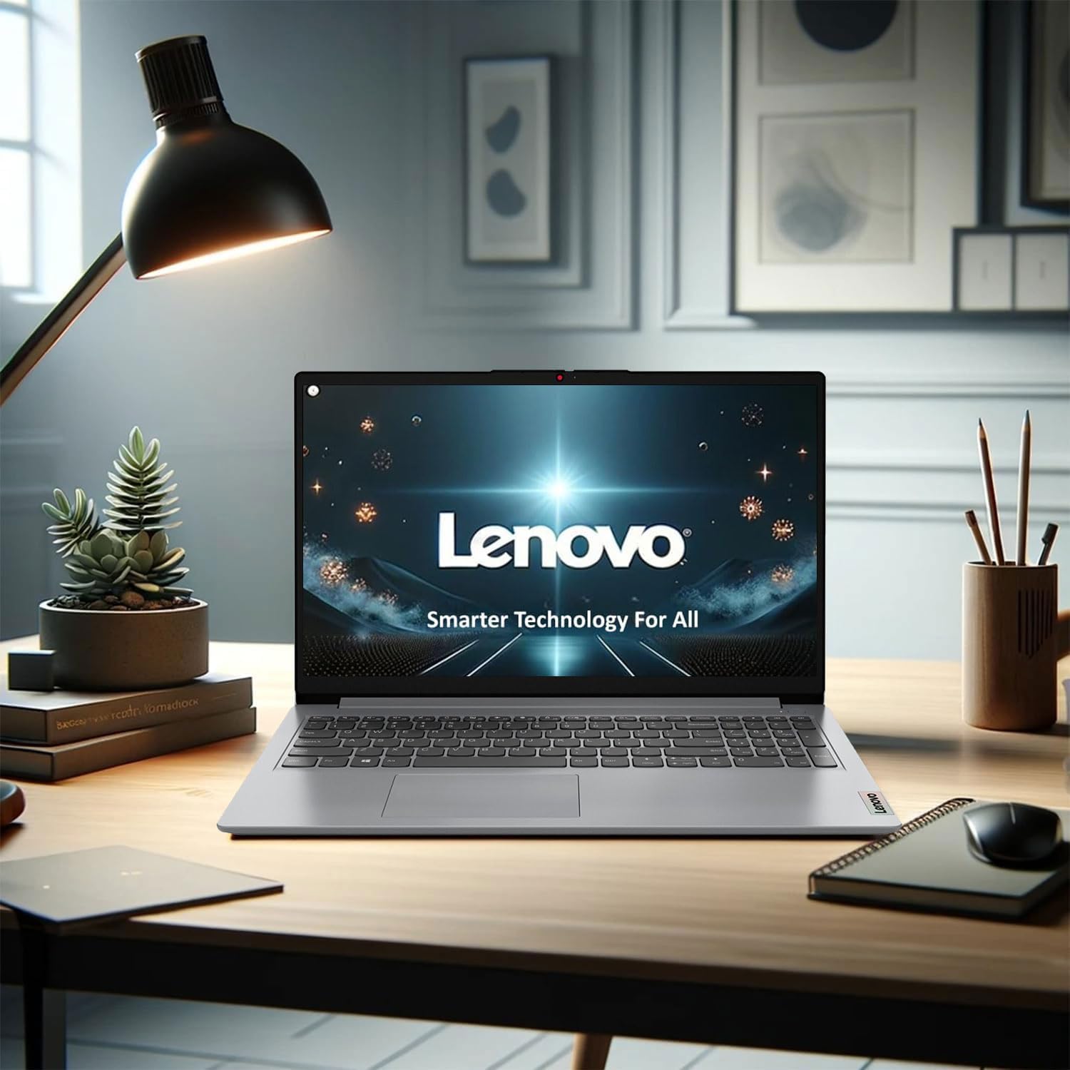 Lenovo 2024 IdeaPad 1 Gen 7 Laptop, 15.6' FHD Touchscreen, Intel Core i3-1215U, 16GB RAM, 512GB SSD, SD Card Reader, HDMI, Webcam, Wi-Fi 6, Windows 11 Home, Grey