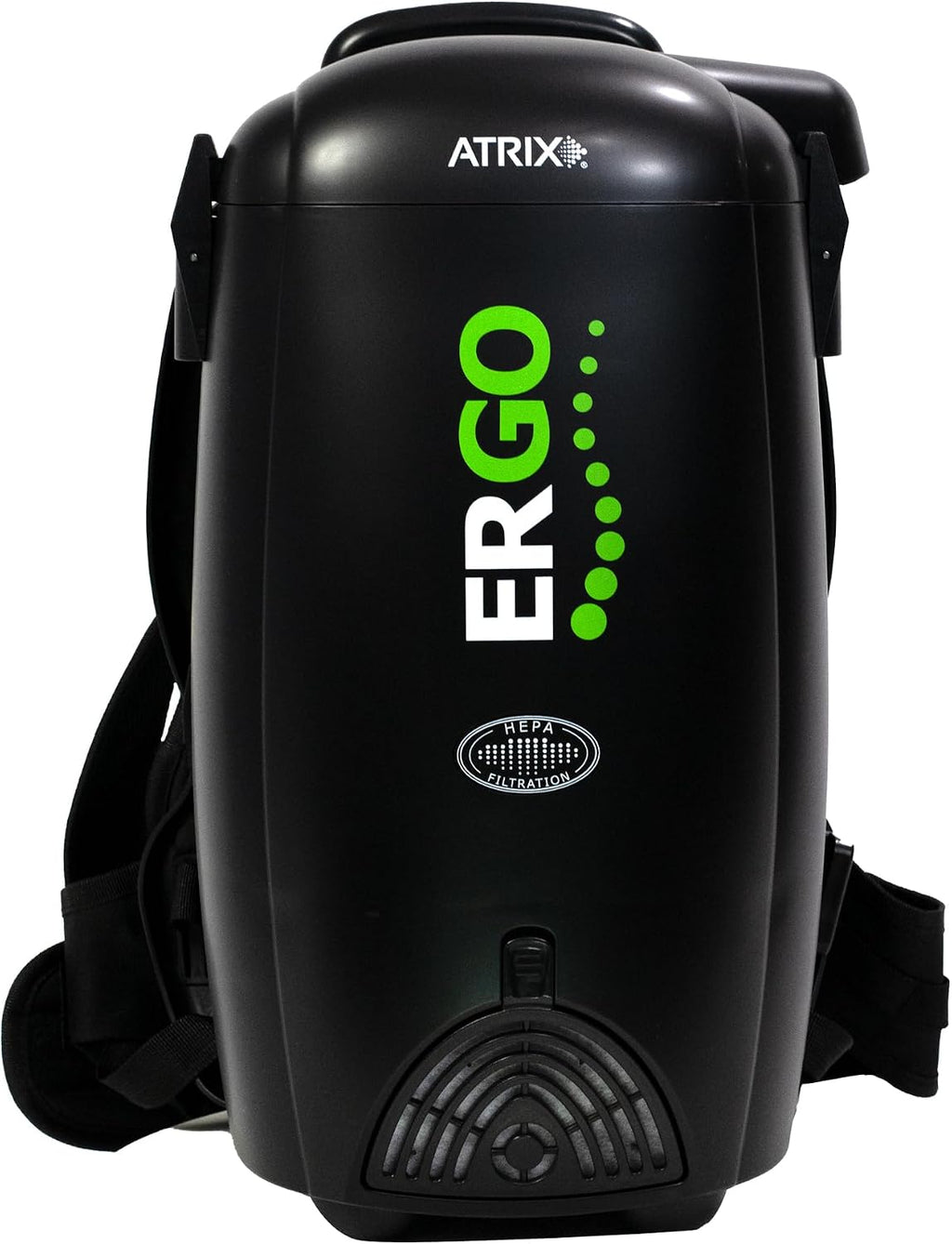 Atrix Ergo Backpack Canister Vacuum, Portable Cleaner with Attachments for Professional and Residential Use, VACBP1 Standard Bundle