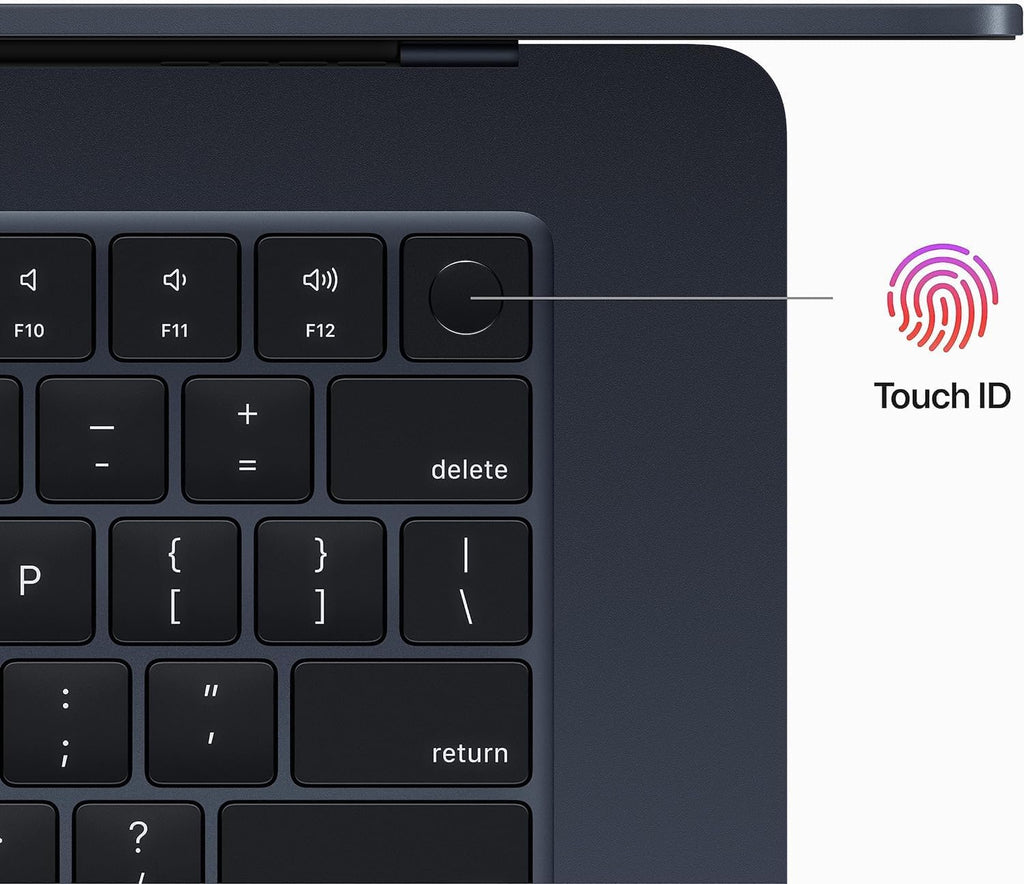 2023 Apple MacBook Air with Apple M2 Chip with 8-Core CPU/10-Core GPU (15-inch, 16GB RAM, 1TB SSD Storage) (QWERTY English) Midnight (Renewed)