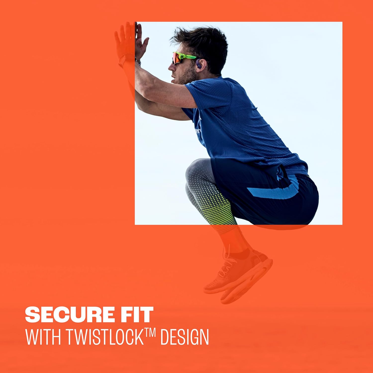 JBL Endurance Peak 4 - True Wireless Noise Cancelling Sport Earbuds, Up to 48Hrs Total Playback, Water & dust Proof (IP68), Secure fit with TwistLock™ Design, & 6 mics for Perfect Calls (Purple/Teal)