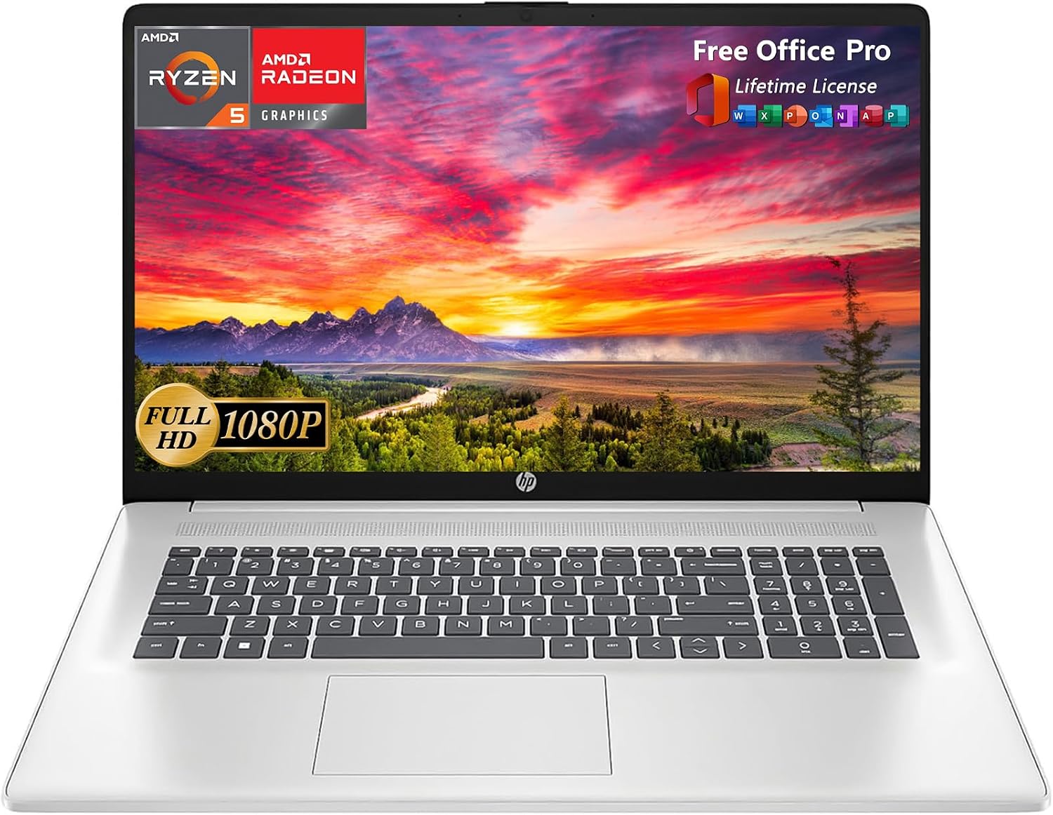 HP [Windows 11 S] 15 15.6' Laptop Computer, Intel Quad-Core Celeron N4120 Processor up to 2.6GHz, 8GB DDR4 RAM, 128GB SSD, 802.11AC WiFi, Bluetooth 4.2, Webcam, HDMI, Natural Silver, 64GB Flash Drive