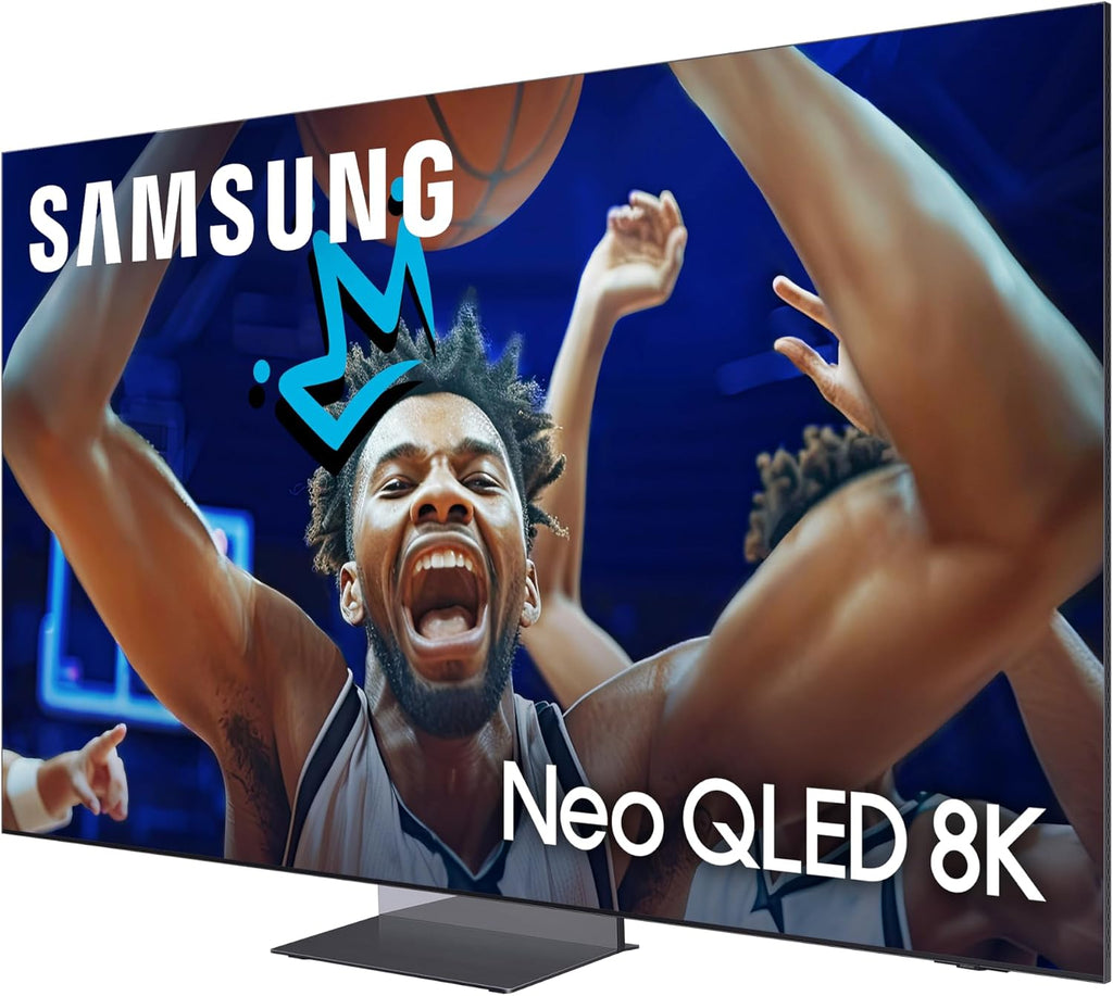 Samsung QN85QN900DFXZA 85 Inch Class QN900D Neo QLED 8K Smart TV with a Walts TV Large/Extra Large Full Motion Mount for 43-90 Inch Compatible TV's and Walts HDTV Screen Cleaner Kit (2024)