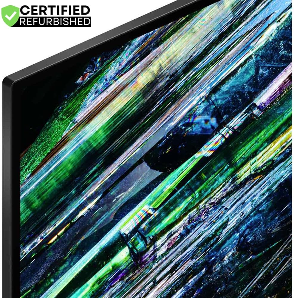 Sony XR77A95L BRAVIA XR A95L 77 inch QD-OLED 4K HDR Smart TV 2023 (Renewed) Bundle with 2 YR CPS Enhanced Protection Pack