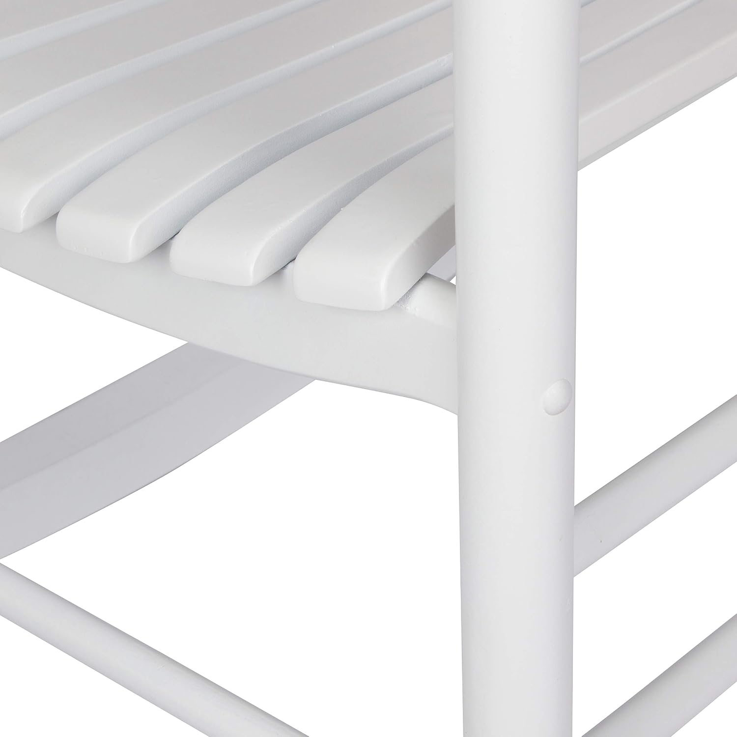 Shine Company 4331WT-142 Maine Outdoor Patio Rocking Chair, Classic White