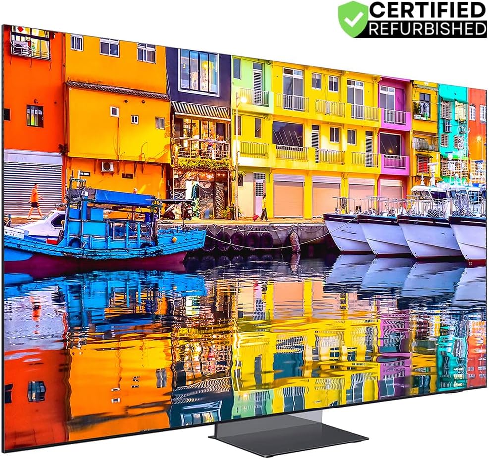Samsung (Refurbished QN65QN900DFXZA 65 Inch Neo QLED 8K Smart TV 2024 2024 Bundle with 2 YR CPS Enhanced Protection Pack (Renewed)