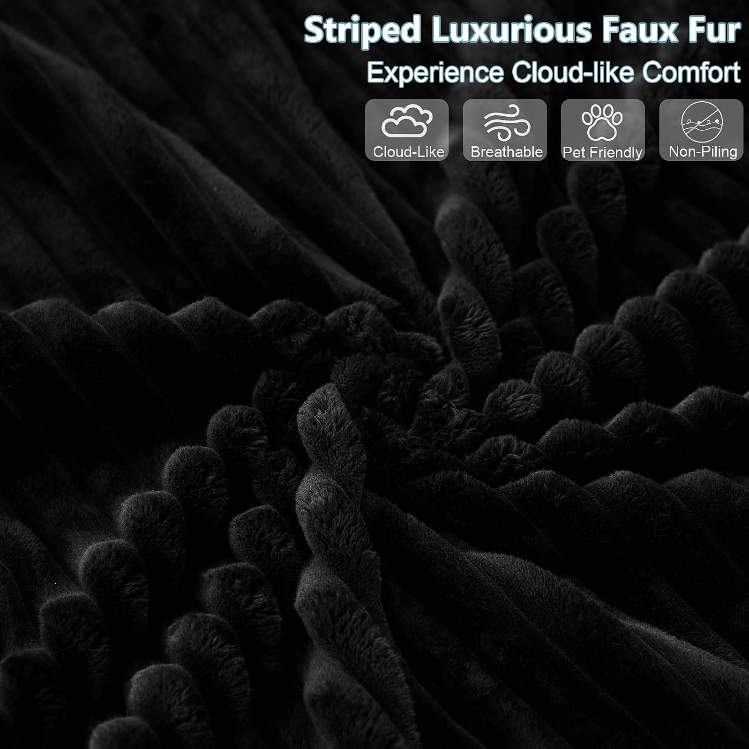 95' Cloud Sectional Couch with L-Shape Chaise, Modern Corduroy Boneless Couch for Living Room,Memory Foam Sofa with Deep Seat,No Assembly Required (Black,Left-Facing Chaise)