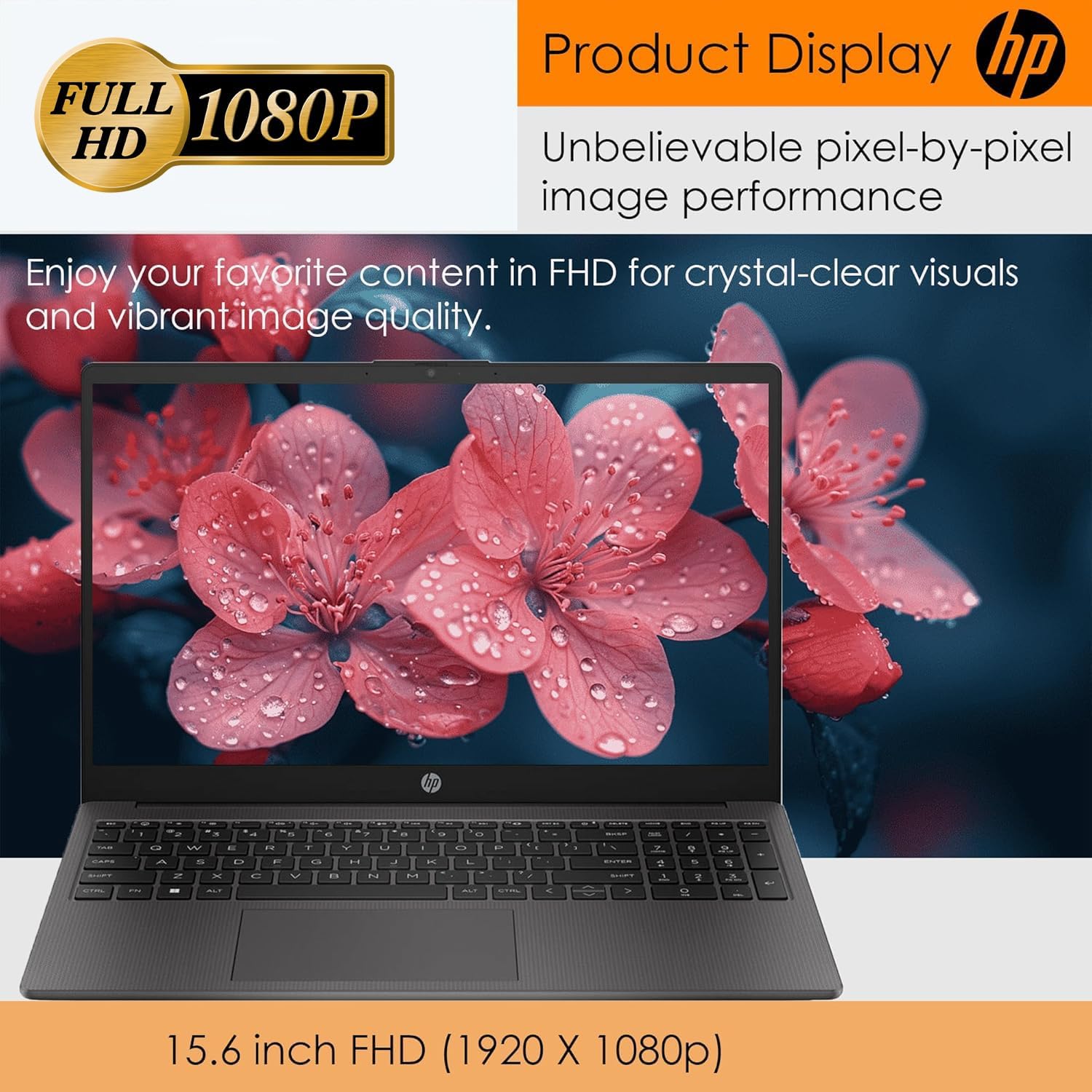 HP 15.6' FHD WorkBook Business Laptop • 16GB RAM • 512GB SSD • AMD Performance CPU • Windows 11 Pro + Copilot AI • Wi-Fi 6 & RJ-45 • All-Day Battery – Built for Work & Productivity