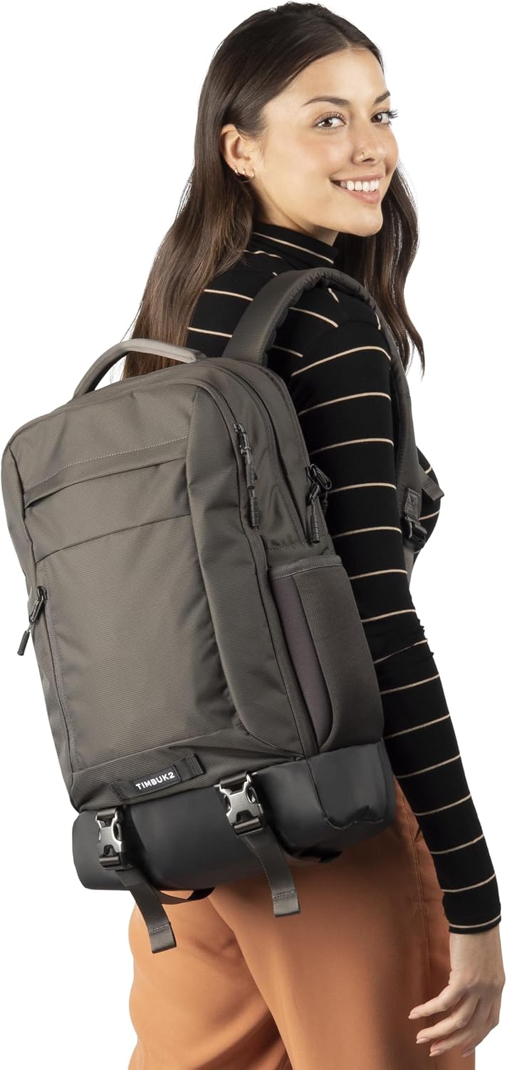 Timbuk2 Authority Laptop Backpack Deluxe, Eco Titanium