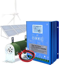 6000W 12V/24V/48V Wind Turbine Solar Hybrid MPPT Charge Boost Controller with Unloader Suitable for 3000w Wind Generator 3000w Solar Panel System Controller,24v