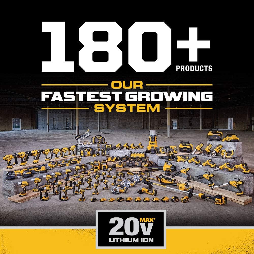 DEWALT 20V MAX* Cordless Drill Combo Kit, 3-Tool (DCK398M2)
