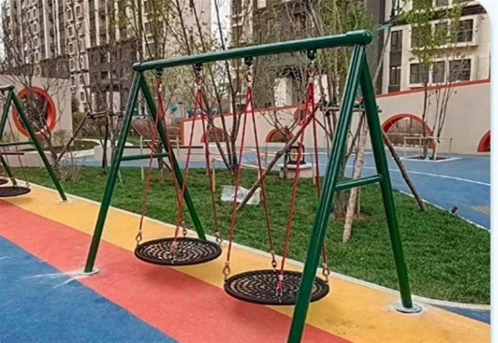 Swing Fun Outdoor Swing, Disc Hanging Chair, Bird's Nest Hanging Chair, Toys for Kids, Rocking Chair, Amusement Park Equipment Swings Seats Children Swing (Size : 60cm)